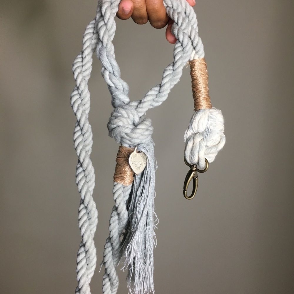 Boho chic dog leashesMany colors & for bigger dogs